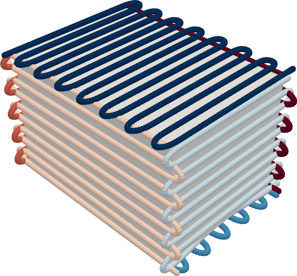 Cuboid sample 1 with spray-painting paths