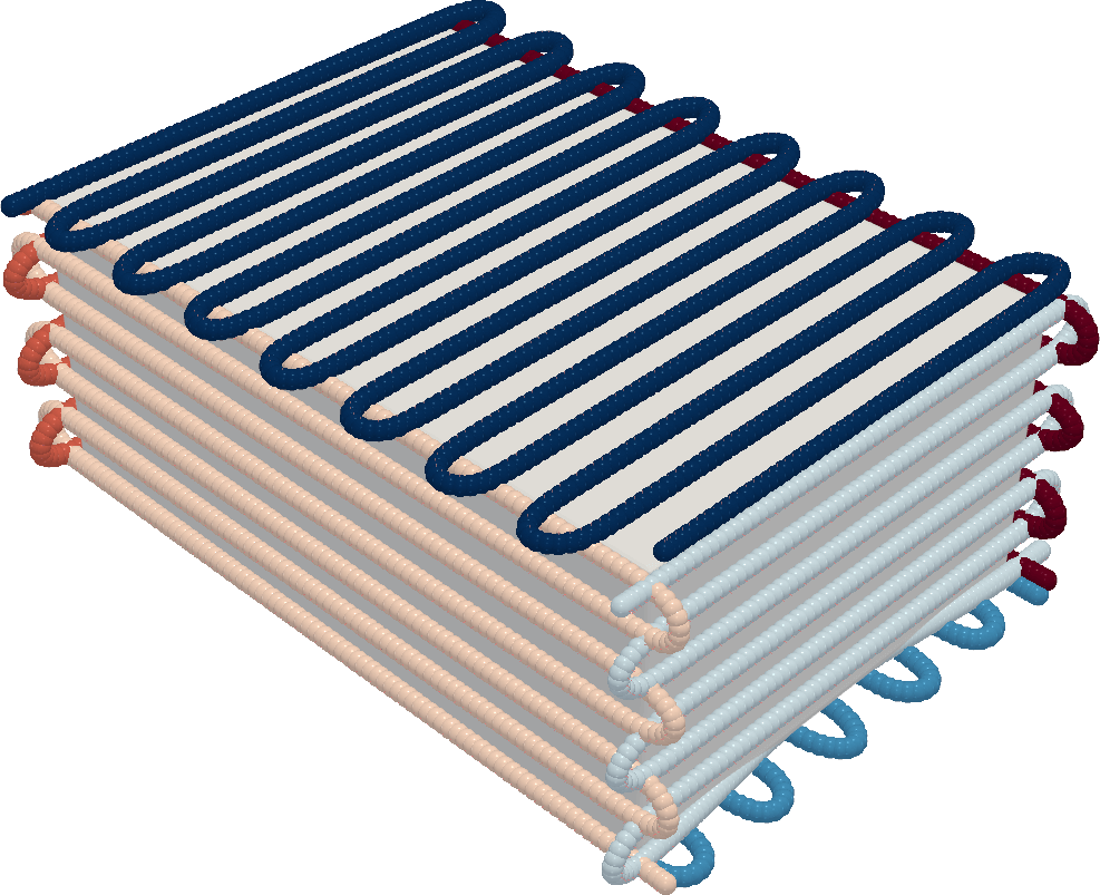 Cuboid sample 5 with spray-painting paths